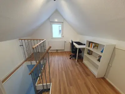 Die Bibliothek in der Ferienwohnung