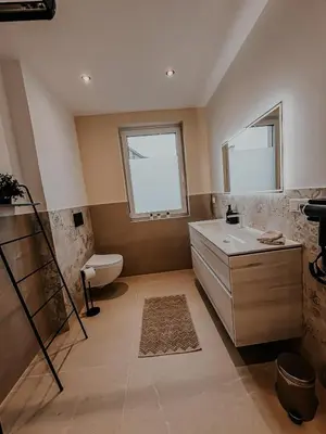 Ein Badezimmer in der Unterkunft modernes Apartment 2 in Viernheim
