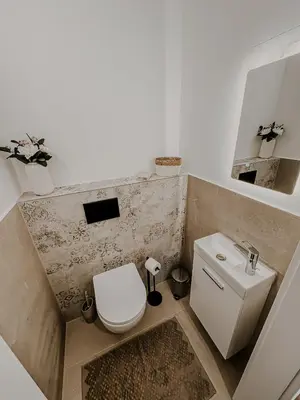 Ein Badezimmer in der Unterkunft modernes Apartment 2 in Viernheim