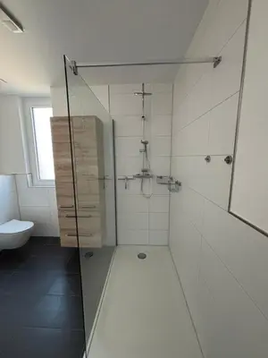 Ein Badezimmer in der Unterkunft AG Deluxe Ferienwohnung in Kornwestheim