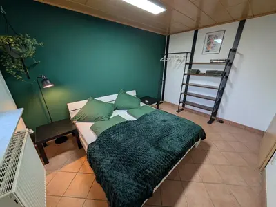 Ein Bett oder Betten in einem Zimmer der Unterkunft Appartement Sonnenschein