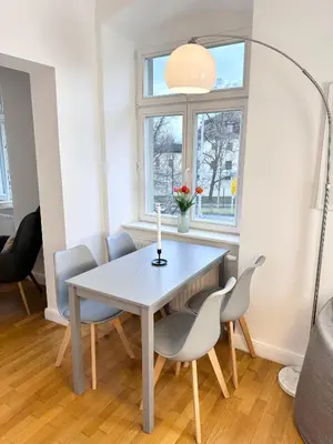 Grundriss der Unterkunft BELLA - Business&Family Ap 9, 100m zum Konzerteingang Schloß, Parkplatz, SmartTV, Netflix, Waschmaschine, 24h Checkin, 35qm