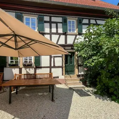 1780 Half-Timbered House At Palatinate Forest