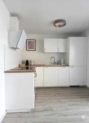 Küche/Küchenzeile in der Unterkunft Cozy Appartement