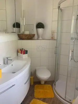 Ein Badezimmer in der Unterkunft Apartment True Romance