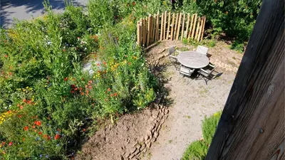 Ein Garten an der Unterkunft Bullau-bü - Appartment im Grünen