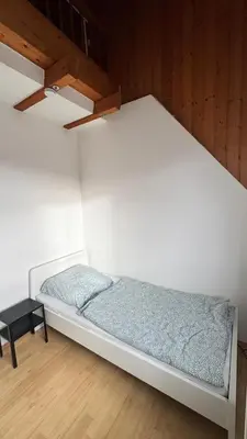 Ein Bett oder Betten in einem Zimmer der Unterkunft Neuhofen Apartments