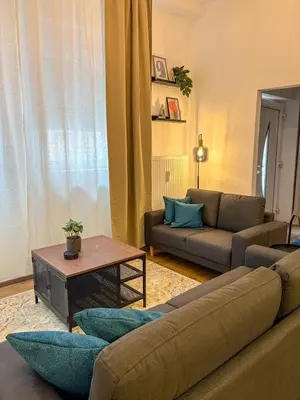 Ein Sitzbereich in der Unterkunft Neckarloft - Im Herzen der Altstadt