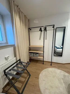 Ein Bett oder Betten in einem Zimmer der Unterkunft Neckarloft - Im Herzen der Altstadt