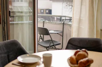 Küche/Küchenzeile in der Unterkunft Wohnkultur - Designapartment Mannheim