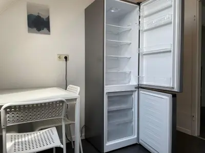 Küche/Küchenzeile in der Unterkunft Wohnung 4 Eppertshausen