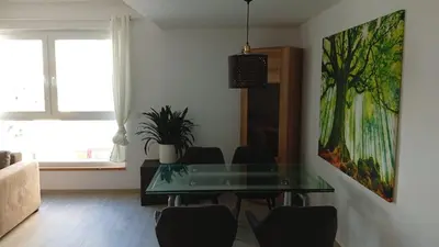 Ein Sitzbereich in der Unterkunft Walldürn Zentrum 2