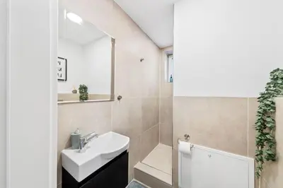 Ein Badezimmer in der Unterkunft Fassdaube - VINoKAT Living