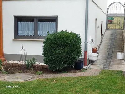 Ein Garten an der Unterkunft Ferienwohnung Schwarz