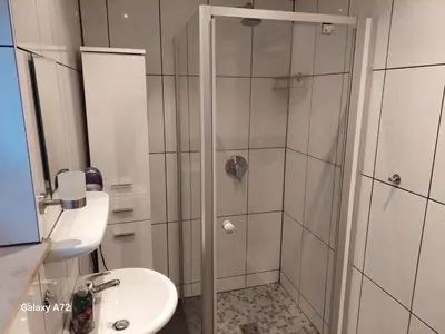 Ein Badezimmer in der Unterkunft Ferienwohnung Schwarz