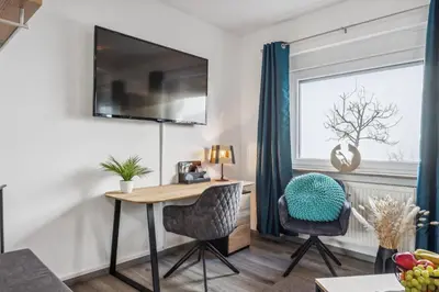 TV/Unterhaltungsangebot in der Unterkunft Business Apartment Lorsch WLAN & Parkplatz
