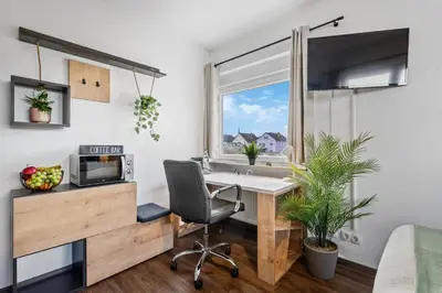 TV/Unterhaltungsangebot in der Unterkunft Business Apartment Lorsch WLAN & Parkplatz
