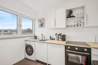 Küche/Küchenzeile in der Unterkunft DS-RENT - 4 Schlafzimmer - bis 6 Pers - Albisheim