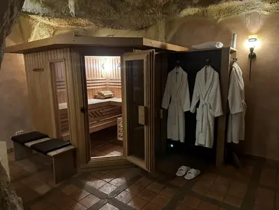 Grundriss der Unterkunft Wellness Höhlen Suite & Spa