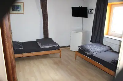 Ein Bett oder Betten in einem Zimmer der Unterkunft Toscana 2
