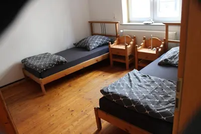 Ein Bett oder Betten in einem Zimmer der Unterkunft Toscana 2