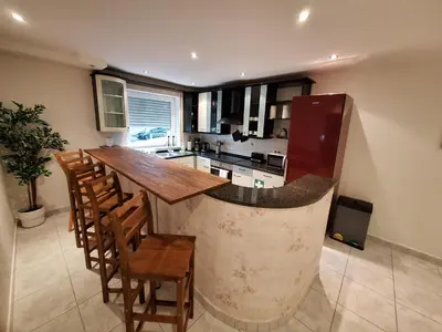 Küche/Küchenzeile in der Unterkunft bookandstay24 Reinheim bei Darmstadt, Frankfurt, Rhein-Main-Gebiet