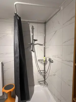 Ein Badezimmer in der Unterkunft Haus ZAHRA