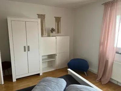 Ein Bett oder Betten in einem Zimmer der Unterkunft Freundliches Gästehaus - Lichtblick -