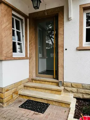 Eine Fassade oder ein Eingang zu Ferienapartment für 2 Personen in Alsheim