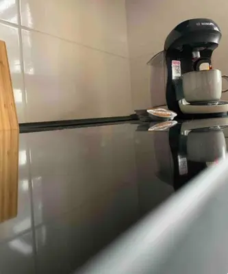 Küche/Küchenzeile in der Unterkunft Stylische Wohnung am BF Germersheim Business & Monteure