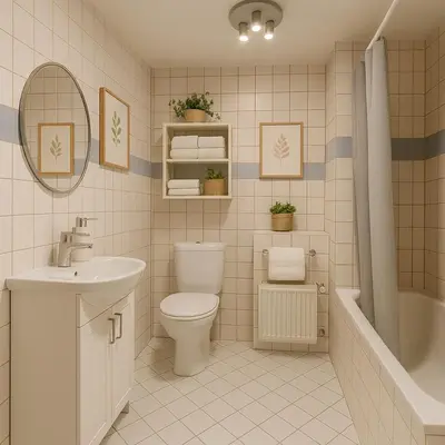 Ein Badezimmer in der Unterkunft Stilvolle Residenz am LU Mitte