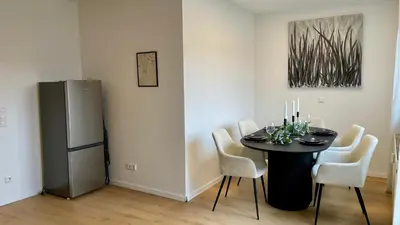 Grundriss der Unterkunft Design Apartment Gruppen & Business 10 min zu SAP