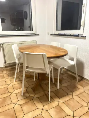 Grundriss der Unterkunft bookandstay24 Groß-Zimmern 2 Zimmerwohnung mit Küche und Terrasse bei Darmstadt, Frankfurt, RheinMain Gebiet