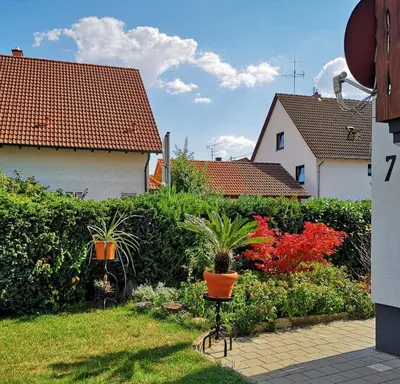 Ein Garten an der Unterkunft Casa Antico 2