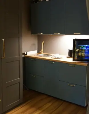Küche/Küchenzeile in der Unterkunft Main Suite