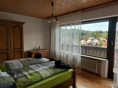 Ein Bett oder Betten in einem Zimmer der Unterkunft Bei Tanja
