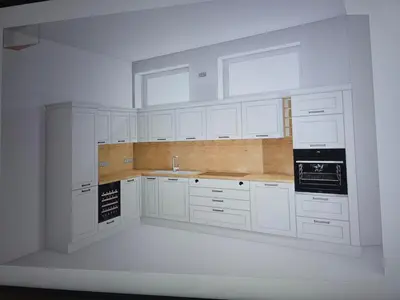 Küche/Küchenzeile in der Unterkunft Ferienwohnung Zum Kuhstall