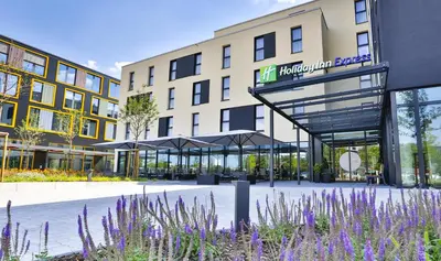 Das Gebäude in dem sich das Hotel befindet