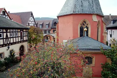 Das Gebäude in dem sich das Hotel befindet