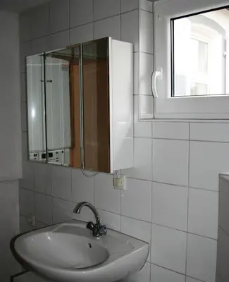 Ein Badezimmer in der Unterkunft Kleiner Herrenhof