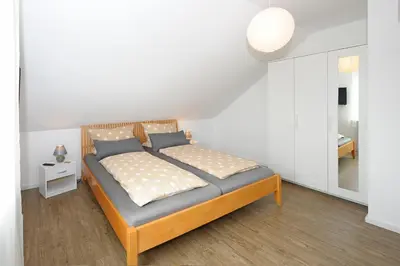 Ein Bett oder Betten in einem Zimmer der Unterkunft Speyer auf Zeit - FeWo & Boardinghouse