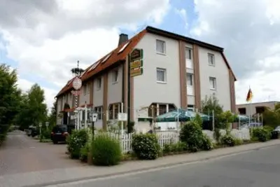Das Gebäude in dem sich das Hotel befindet