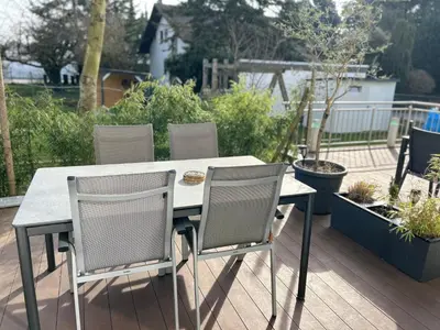 Ein Balkon oder eine Terrasse in der Unterkunft Apartment Mia