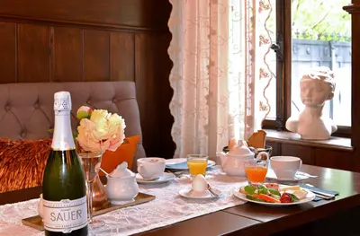 Essen in der Pension oder in der Nähe