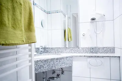 Ein Badezimmer in der Unterkunft Hotel Wagner Am Marktplatz