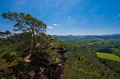 Naturlandschaft in der Nähe des Hotels