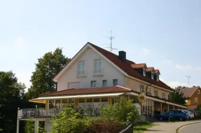Das Gebäude in dem sich das Hotel befindet
