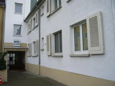 Das Gebäude in dem sich das Hotel befindet