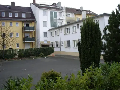 Das Gebäude in dem sich das Hotel befindet