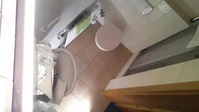 Ein Badezimmer in der Unterkunft Gasthaus Zur Ölmühle